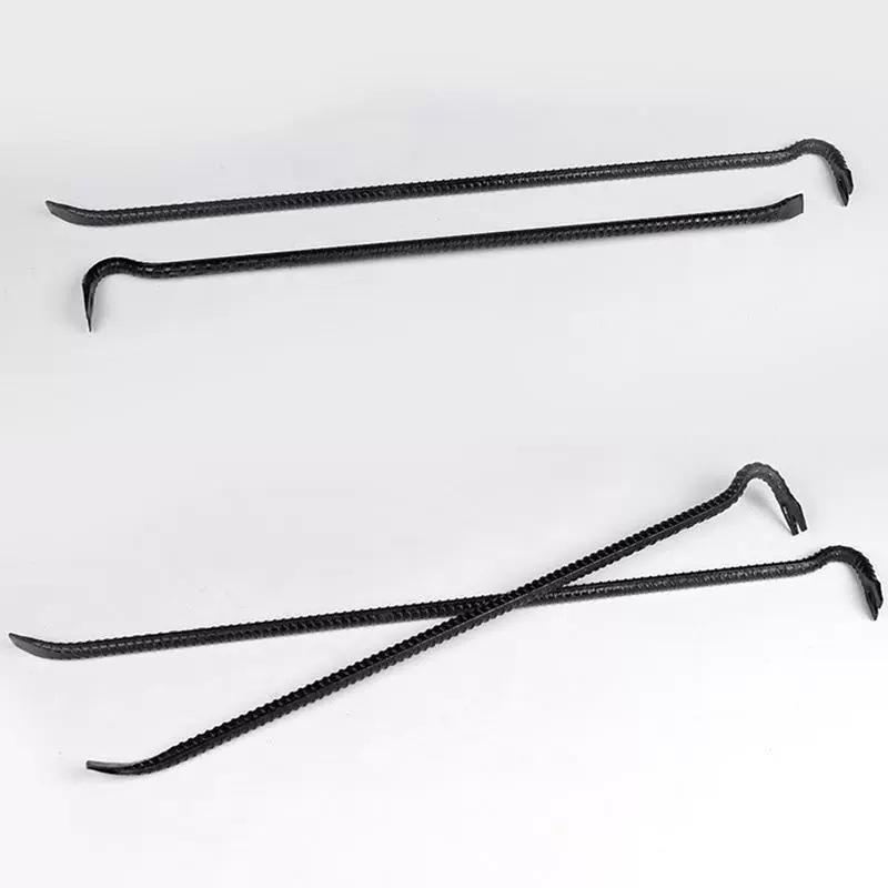 7-Shaped Flat Head Pry Bar: Woodworking Nail Puller & Formwork Removal Tool