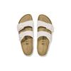 Birkenstock Suede Comfortable Round Toe Versatile Height Increasing Thick Sole Buckle Slide Sandals Unisex Sandals Beige 1026817