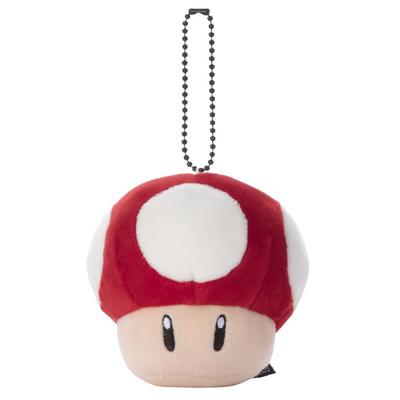 Mario Kart Mocchi-Mocchi-GameStyle Ball Chain Mascot Dash Mushroom, Approx. 9cm Wide