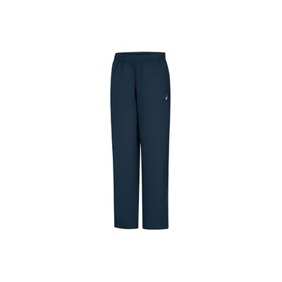 Solid Color Brand Small Logo Mid Waist Comfortable Casual Sports Pants Women Pants Dark-Blue 2012D019-401