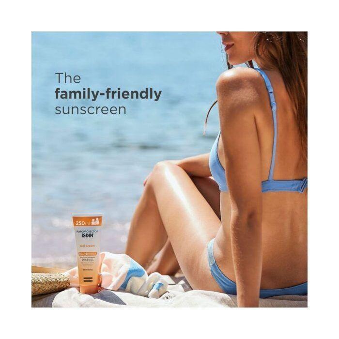 Crème Solaire - Isdin - Fotoprotector Gel Crème - SPF50+ - 250ml - Waterproof
