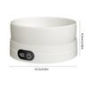 Ceramic Heated Water Bowl For Cat Dogs 4 Temperature Settings Winter Pet Drinking Plate Thermal Dog Water Bowl Dispenser