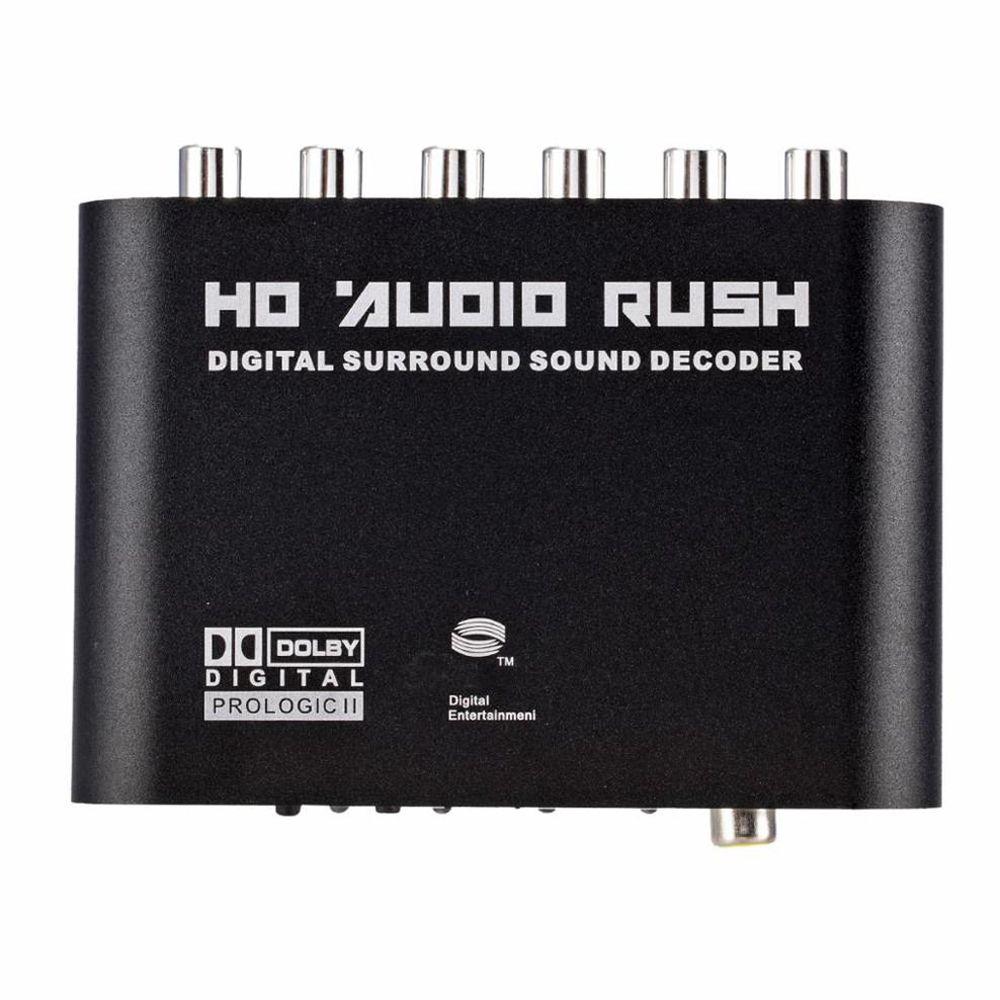 5.1 Amplifier 5.1 Channel AC3 Audio Digital To Analog DAC Converter Decoder Amplifier Audio Decoder