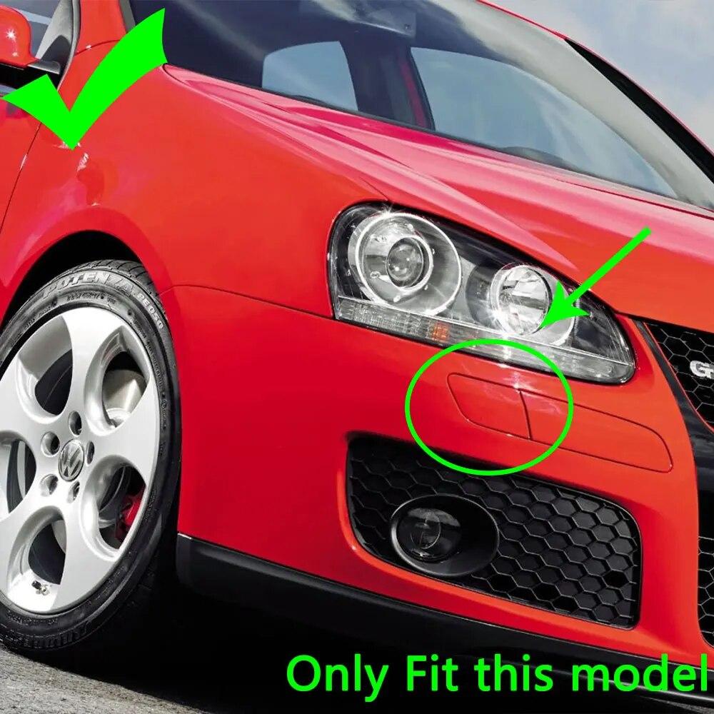Pentru Volkswagen VW Golf V MK5 GTI 2003-2009 Bara de protecție față far Cap lampă de spălat capac capac
