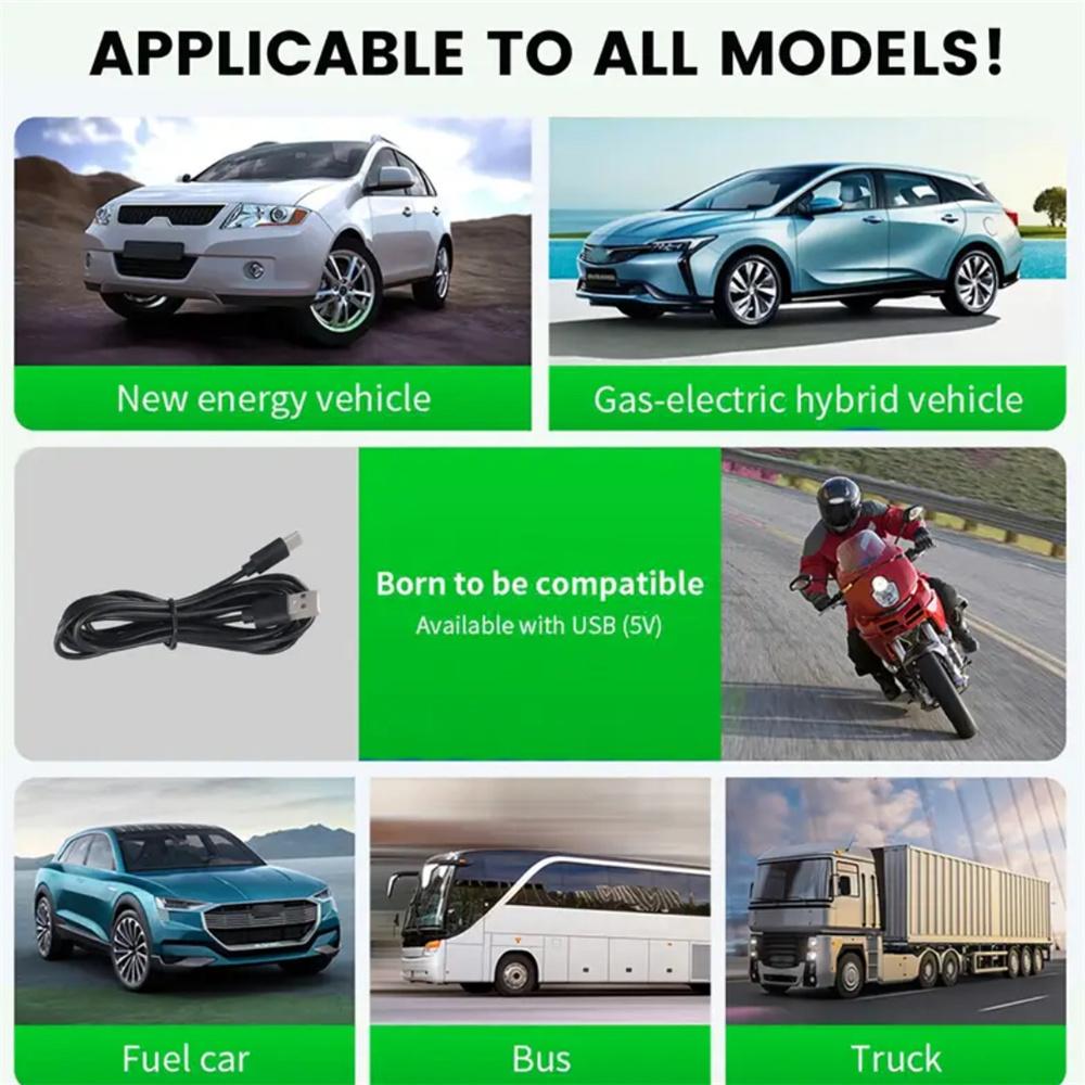 HUD Head-up Display GPS Digital Speedometer for Car Motorcycle Gauge Odometer Clock Speed Alarm Auto Car Electronic Device