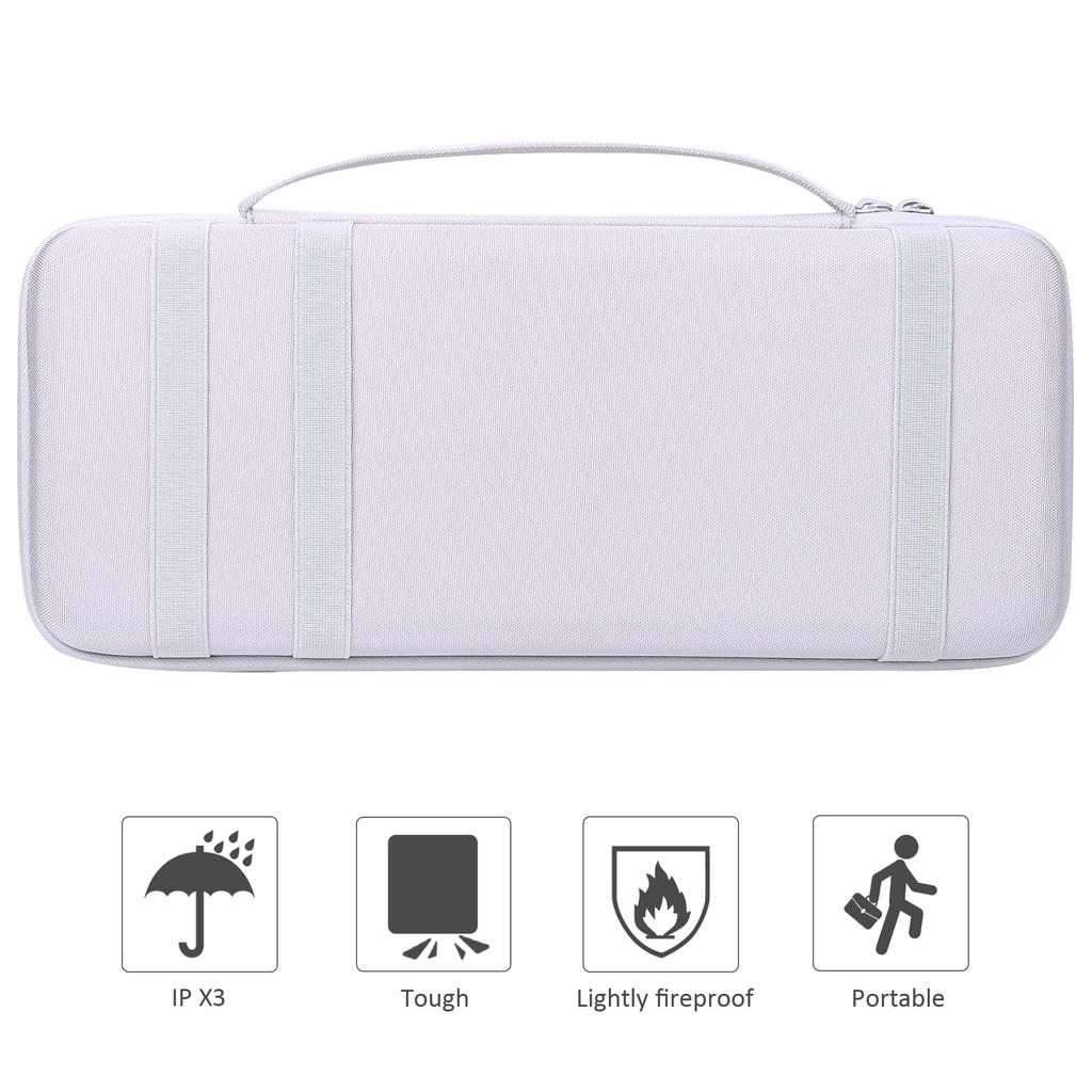 co2CREA Storage Case Compatible with Logitech SIGNATURE K855 Tenkeyless Mechanical Wireless Keyboard (Case Only)