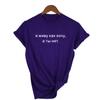 Fashion Summer T Shirt Women Tops Russian Letter Print T Shirts Summer Fashion Tumblr T Shirt