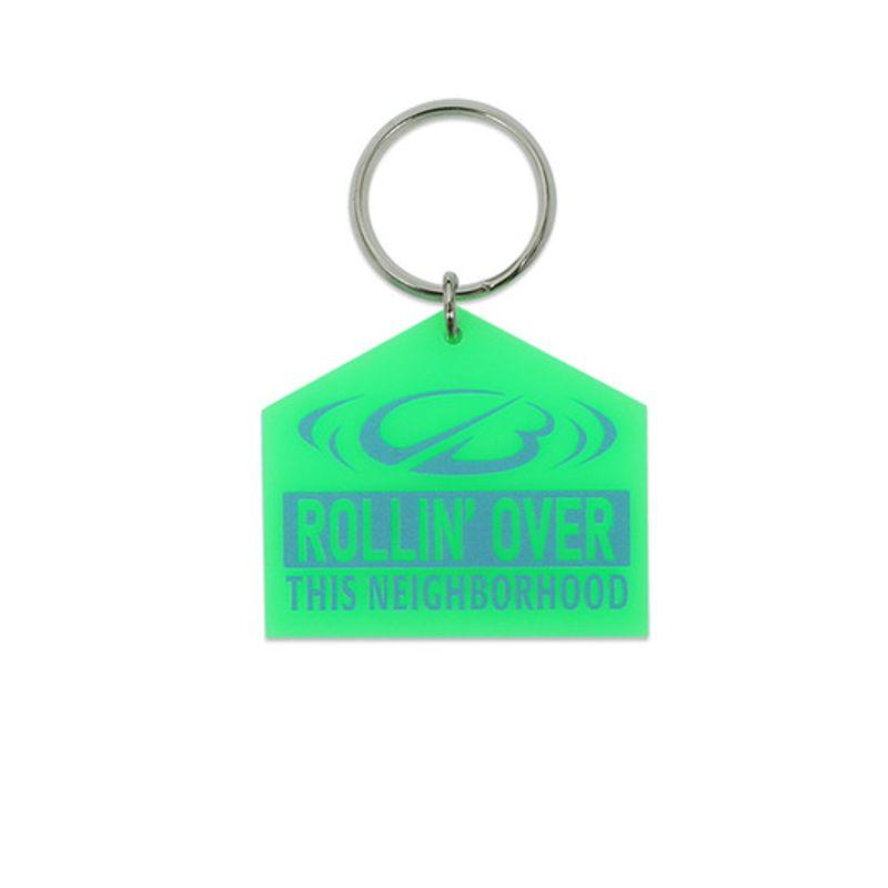 

CAMELWORK Rollin Over Acrylic Keyring (Yellow Green) FREE