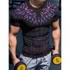Oversized Short Sleeved Harajuku Men's 3D Printed Shirt Popular Quick Drying Summer Men's T-shirt Men's Top