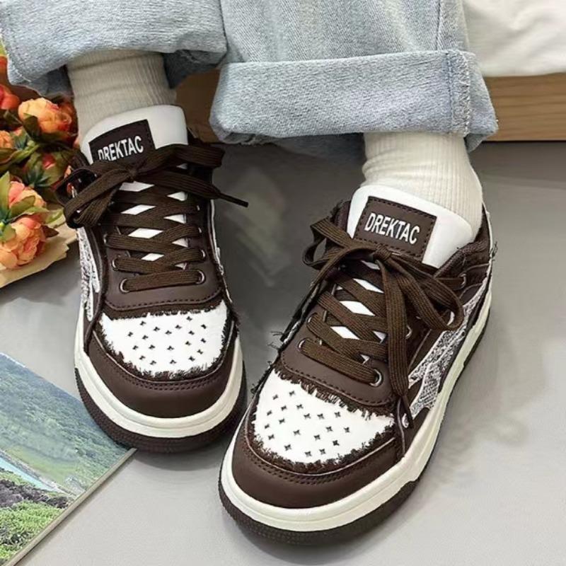 Γυναικεία Y2k Vintage High Street Αθλητικά Παπούτσια Man Σπασμένο Τζιν Αθλητικά Παπούτσια Skateboard Διαπνέοντα Μόδας Σχεδιαστή Casual Παπούτσια από Καμβά