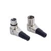 3Pin Right Angle XLR Connector Male Female Micphone Plug Audio Cable ConnectorHot Sale