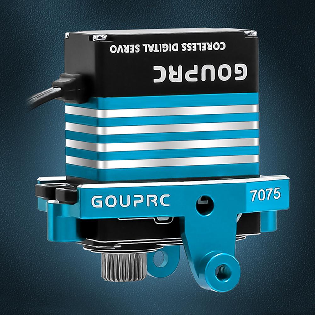 9KG RC Digital Micro Servo with Servo Mount Bracket and Arm Coreless Motor Servo for TRX4M Servo 1/18 RC Car Upgrade Parts