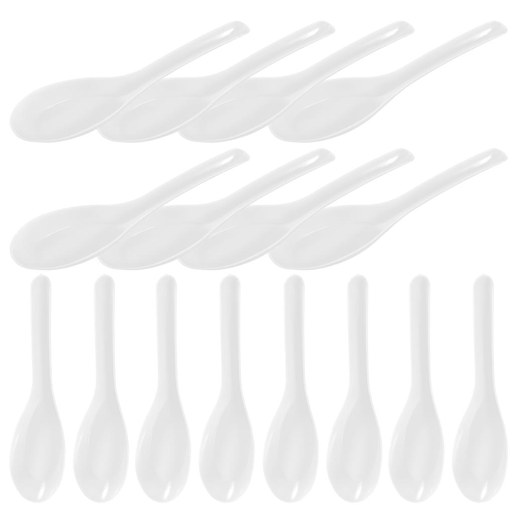 60pcs Plastic Spoons Disposable Utensils Transparent Cutlery Spoons Small Spoons Disposable Spoons Disposable Cutlery