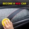 Multi functional plastic paste, renovating interior, updating car exterior plastic panels, brightening dashboard, seats, blacken