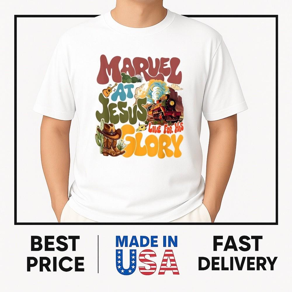 Christian Camp VBS 2025 Wonder His Glory Junction Train T-Shirt ON TREND Unisex T-Shirt S