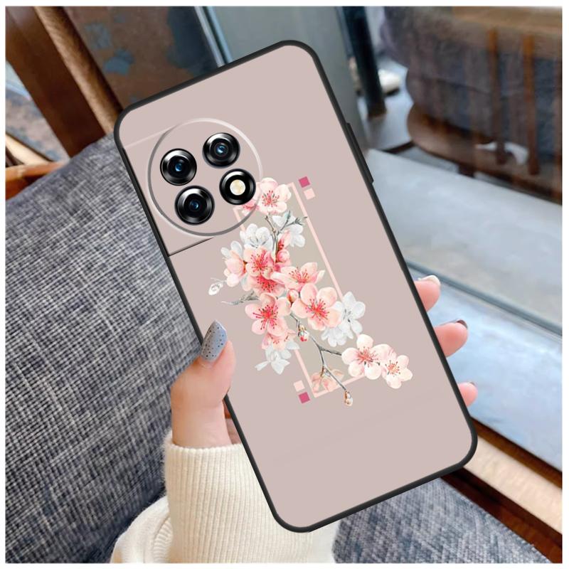 

Эстетичный чехол с цветами для OnePlus 13R 13T 12R 10R 10T 15 13 12 11 10 9 Pro Nord 5 CE 2 3 4 Lite N20 N30 Чехол OnePlus Nord 2