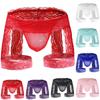 Men's Erotic Panties Lace Transparent Hollow Breathable Hot Panties