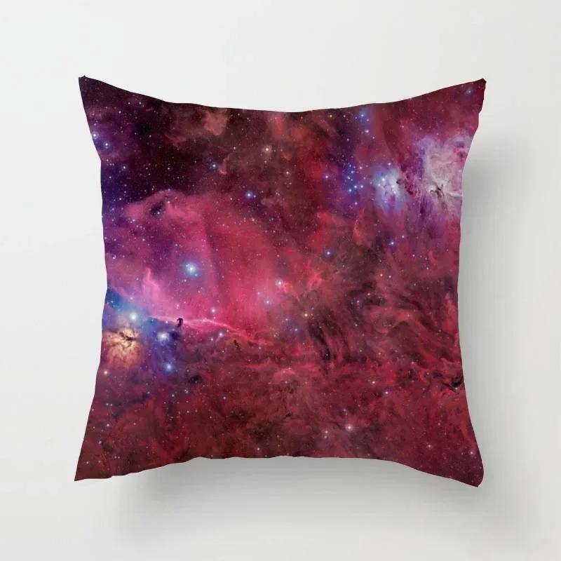 

Galaxy Красочная Наволочка для диванной подушки Чехол для подушки Кровать Дом Гостиная Автомобиль Офис 66x66cm