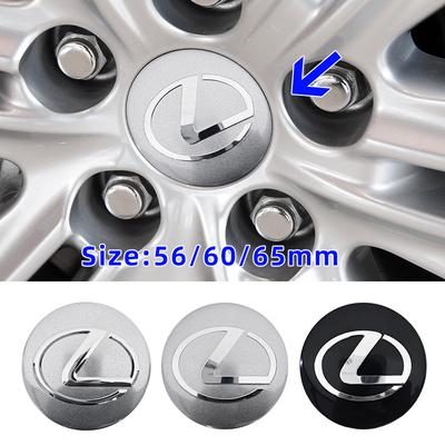 4pcs 56mm 60mm 65mm Car Wheel Center Hub Cap Rim Cover Stickers for LS LC RZ IS350 GX460 LX570 RX500h NX300 LM ES300 GS350