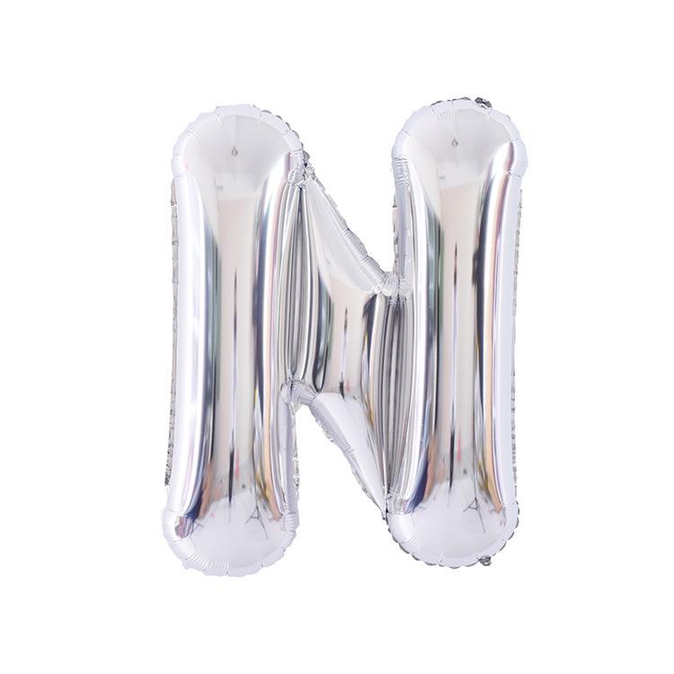 Aluminum Foil Balloon, English Letters, Birthday Party Wedding Decoration, 16" 32" 40"