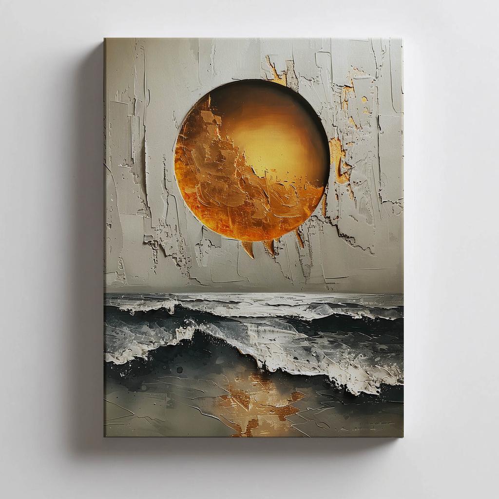 Golden Horizon Golden Horizon, 30X40 Cm, Frameless, Matte Paper 230 Gsm