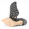 Ausgezeichnete JIMMY CHOO Stiefeletten MARINDA 65 Monogramm Silber Damen 37.5 Gebraucht
