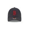 New Era 9Twenty Strapback Cap Boston Red Charcoal - Sox,