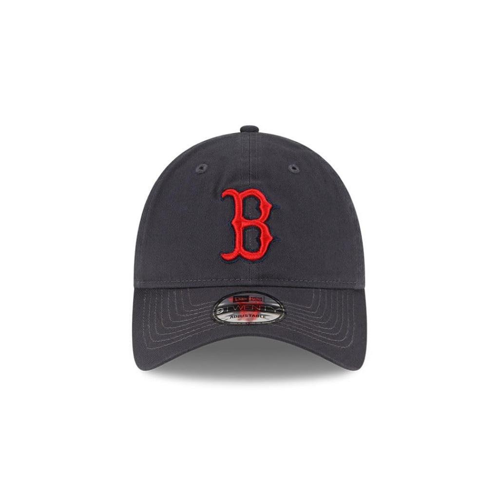 New Era 9Twenty Strapback Cap Boston Red Charcoal - Sox,