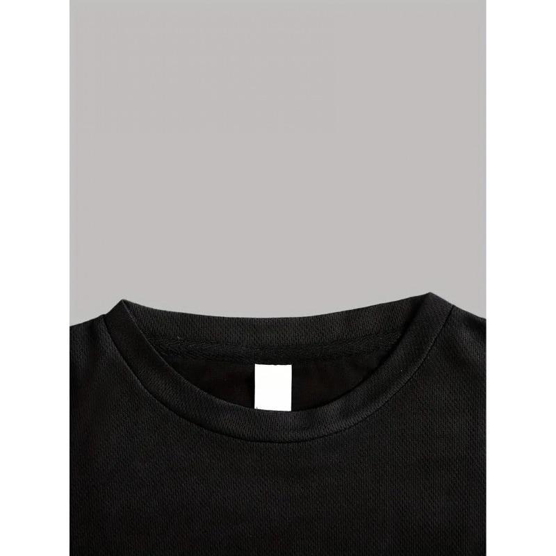 Fashion Men's T-Shirt Top Comfortable Loose Short Sleeve Street Casual Pullover Vintage Plus Size