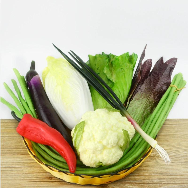 Bionic Fake Vegetable Model Scene Layout Kitchen Decoration Photography Props Garden Soft Decoration Simulated Vegetables