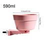 Pet hanging dog bowl Cat bowl Food bowl anti-upset hanging cage Fixed water bowl fence Drinking Bowls Food Dish Pet supplies