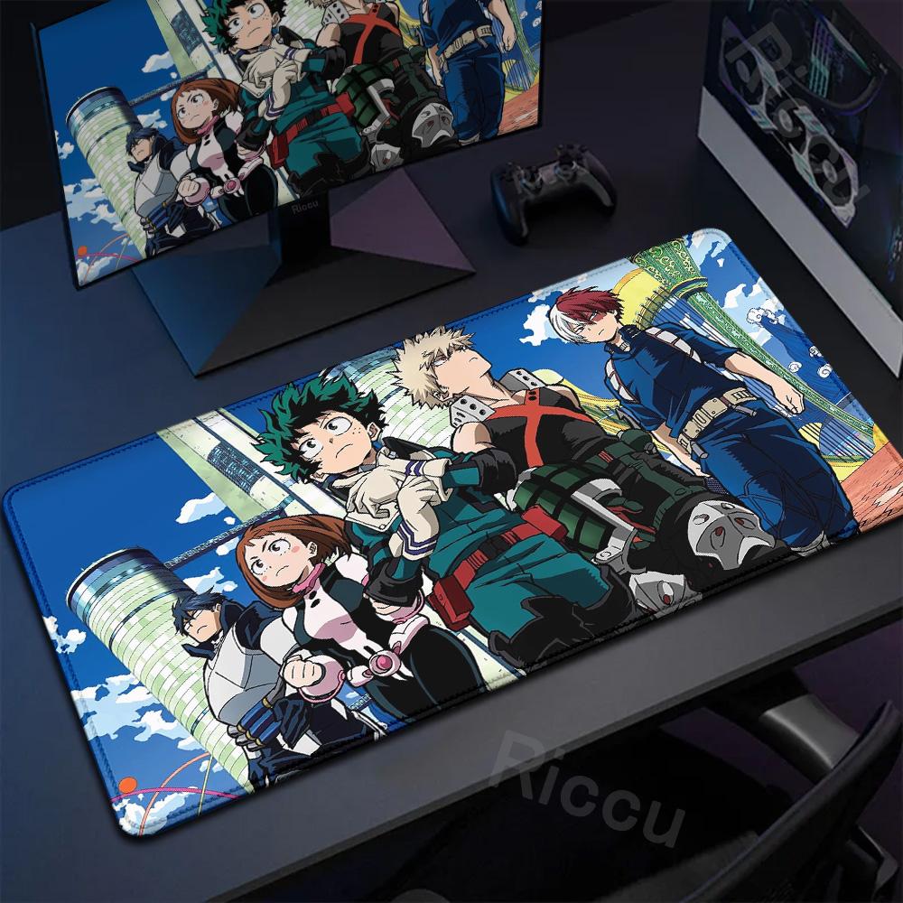 Xcm Podložka pod myš My Hero Academia Podložka pod klávesnici Herní příslušenství Podložka na stůl Přírodní guma Protiskluzová Měkká Kancelářská Podložka pod myš