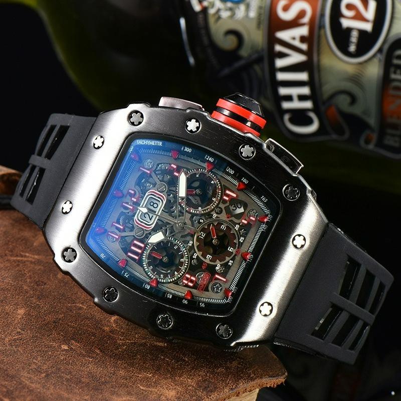 Barrel-type Youth and Fashion Small Three-pin Sports Six-pin Multi-functional Quartz Watch