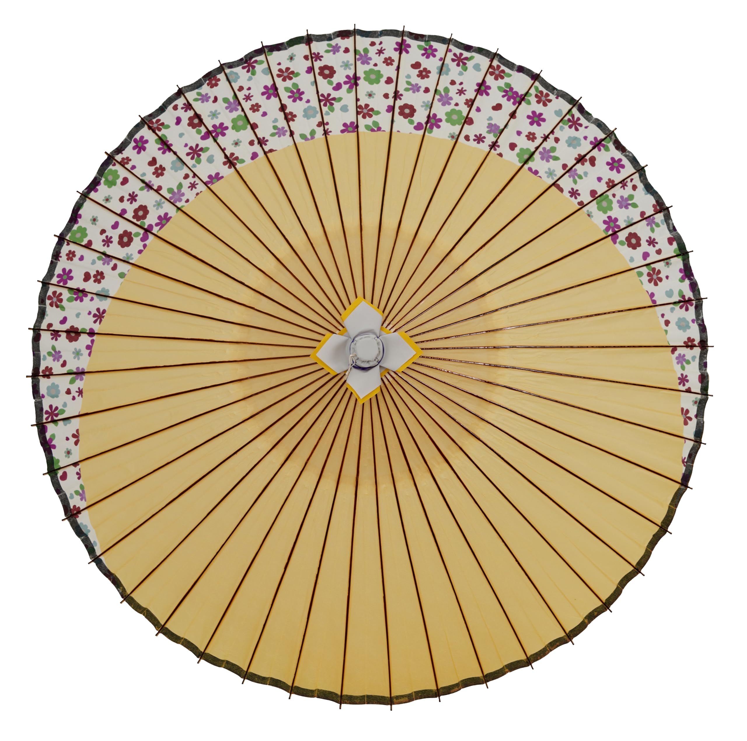 

Зонт Yamamoto Bamboo Crafts желтый x море (ЯМАМОТОТАКИЗАИКУЯ) Двухступенчатый змеиный глаз [Цветы лунного раба] жёлтый