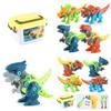 Dinosaur Toys For Kids Take Apart Build Set With Electric Drill And Storage Box