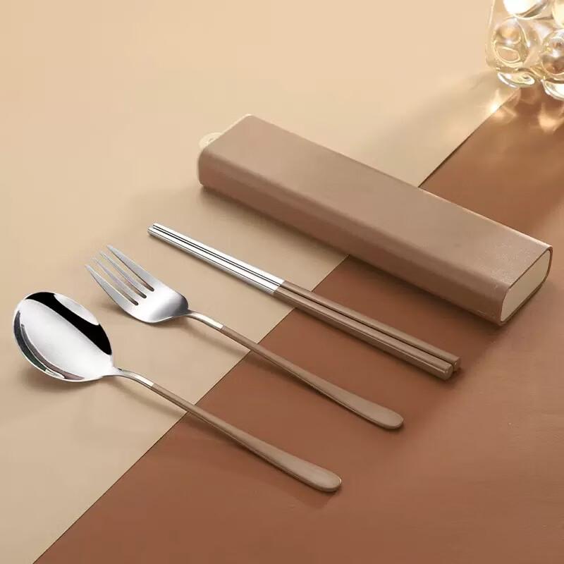 Portable Stainless Steel Cutlery Set