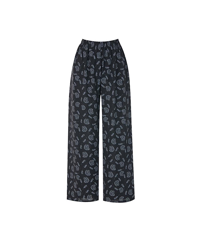 PAIGEFLYNN Paisley Pattern Elastic Waist Pants_S6Bpt036C