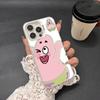 SpongeBob SquarePants phone case for 16/15/14/13 Pro models, compatible with all iPhone 12/11 Pro Max models, Instagram style.