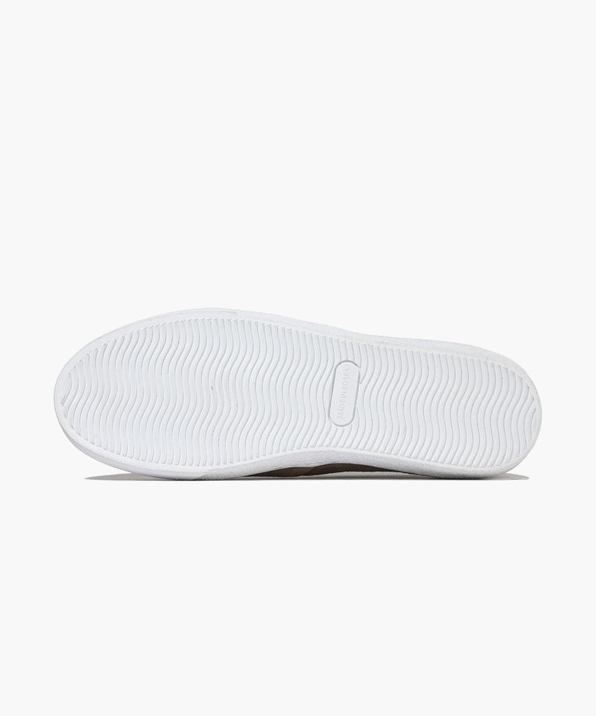 Firenze Atelier Standard Design Unisex Suede Slip-On 4005-Qs [Ash Beige]