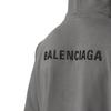 Balenciaga Back Hoodie Medium Fit 'Grey' Men's 600583TNVH11227