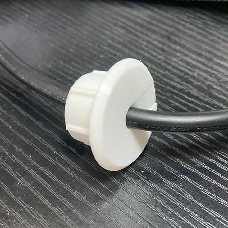 Wall Bushing for Dishy Ethernet Cable, Cable Routing Kit Feed Through Cable Bushing