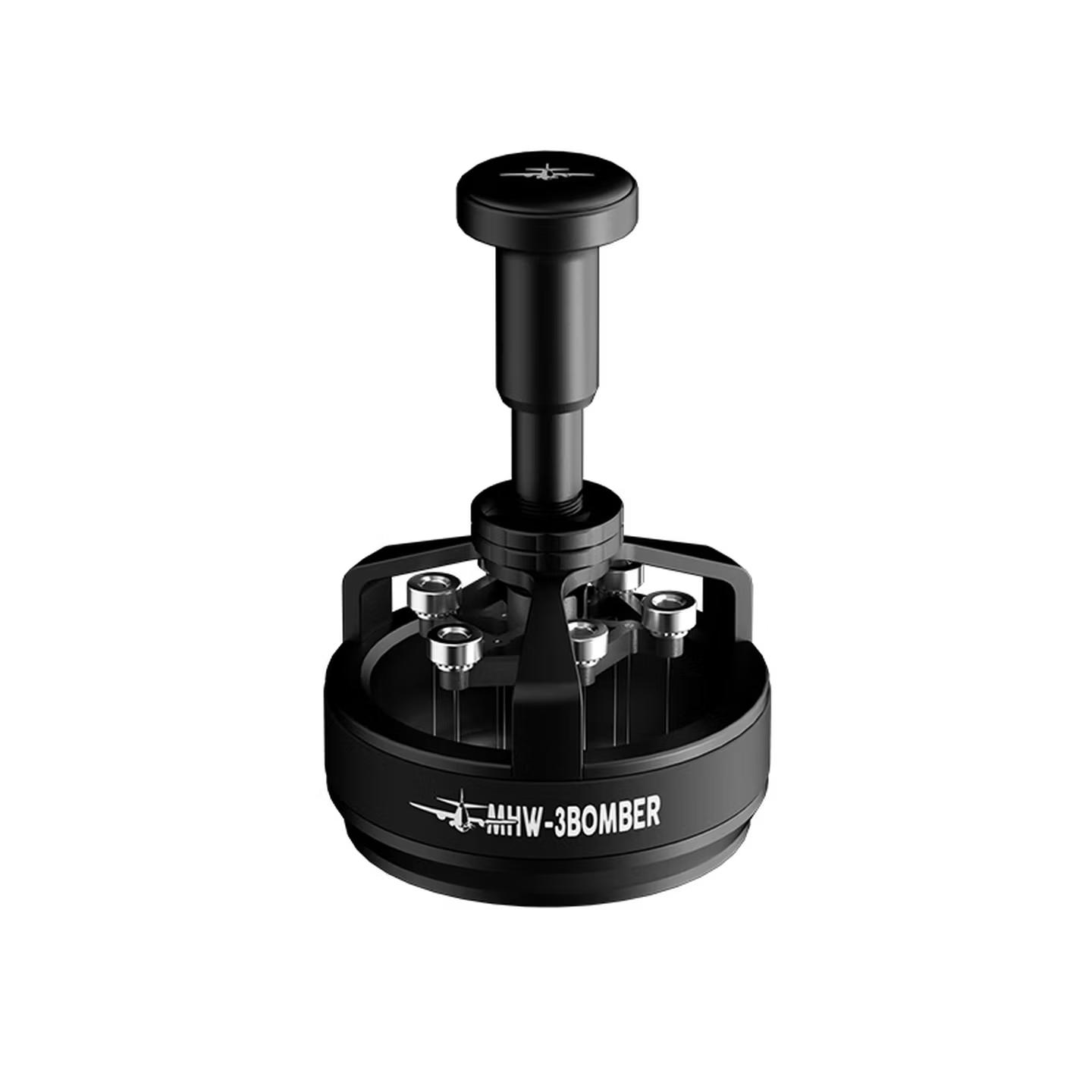 

MHW-3BOMBER Whirlwind Powder Spinning Needle, Yushi Series Powder Spinning Needle Three-Piece Set, Coffee Needle-Type Powder Spinning чорний