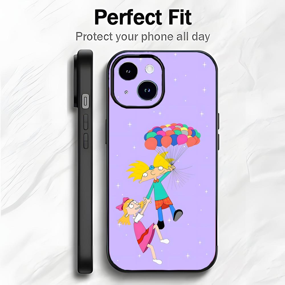 Custodia per Telefono Cartoon Dolce Charlie e Lola Custodia per Telefono Imballaggio Morbido Leggera Per iPhone17 16 15 14 13ProMax