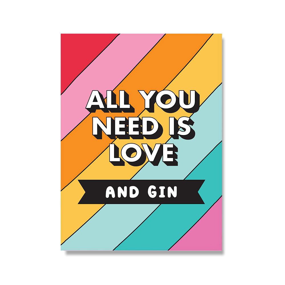 You Are Enough Colourful Quote Poster See Future Rainbow Illustration Print Wall Art Canvas Painting For Living Room Modern Home No Frame