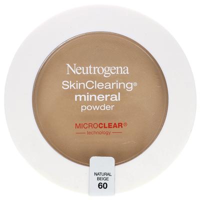 SkinClearing, Mineral Powder, Natural Beige 60, 11 G (0.38 Oz)