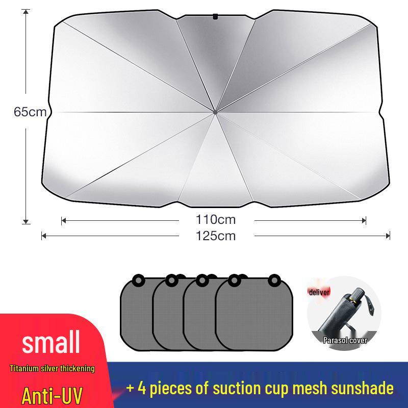 Car Windshield Sunshade - Heat Protection & Insulation