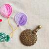2pcs Antique-Inspired Thread Cutter with Floral Relief - Safe and Convenient Sewing Tool for DIY Projects