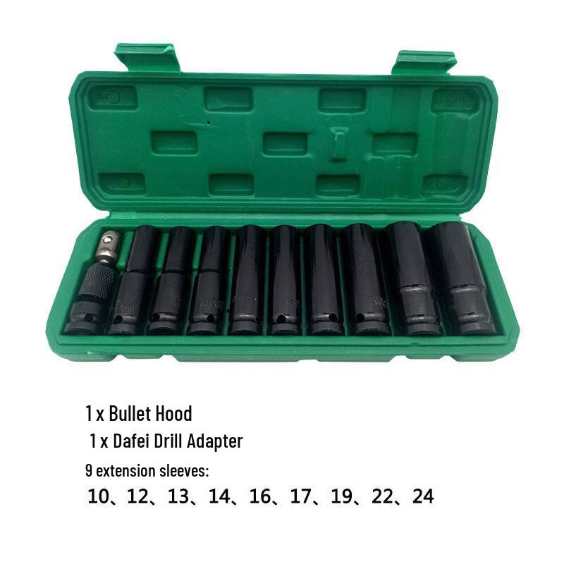 Furonghua 11-Piece Electric Wrench Socket Set