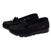 Old North Cloth Shoes Women's Summer Hollow Black Work Shoes Pregnant Women's Shoes Middle-aged and Elderly Mom Mesh Shoes the elderly Shoes Flat