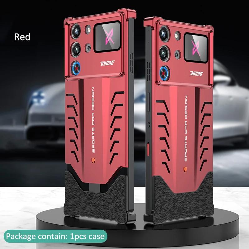Metal Phone Cover For Nubia Red